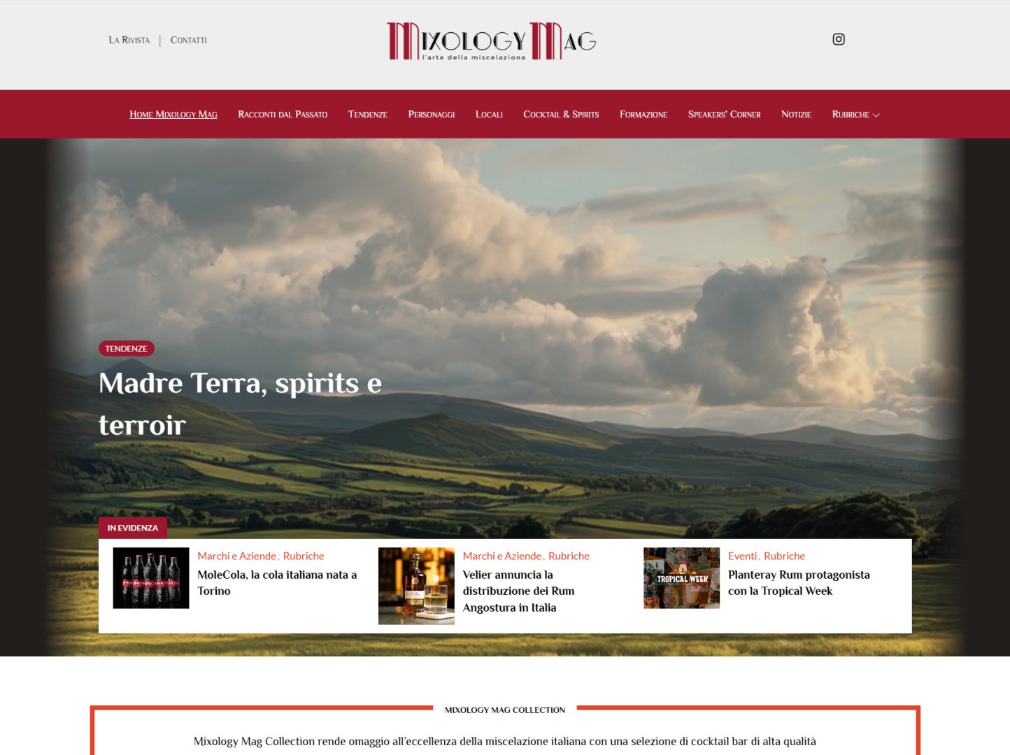 Screenshot mixologymag.it