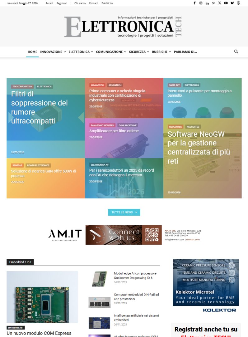 Screenshot elettronica-tech.it